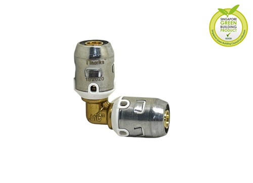 PEX Push-Fit Reducing Elbow (Type F6)